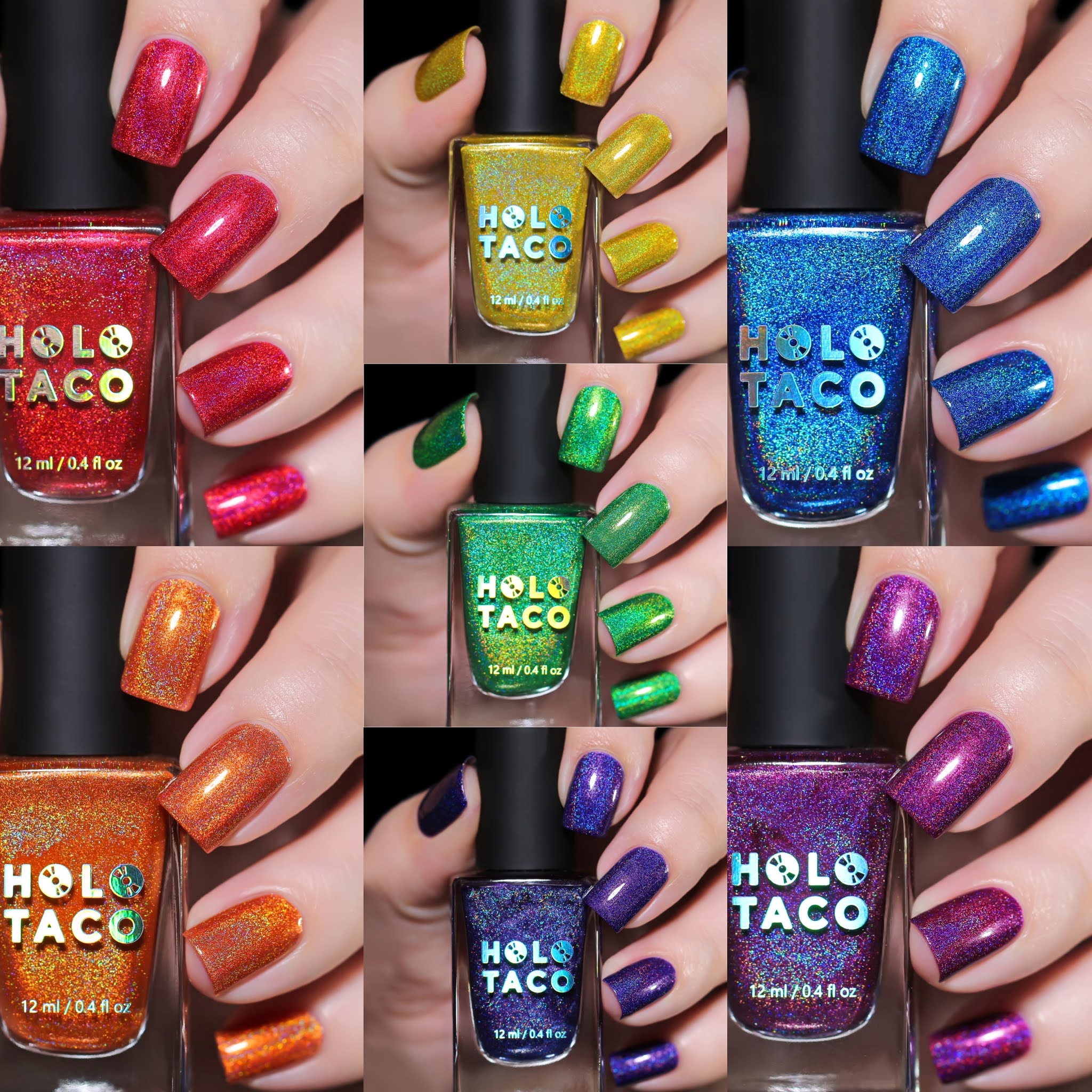 de briz Holo Taco Rainbow Collection
