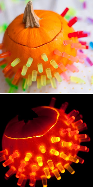 Lite Brite Pumpkin diy decorating from Pinterest