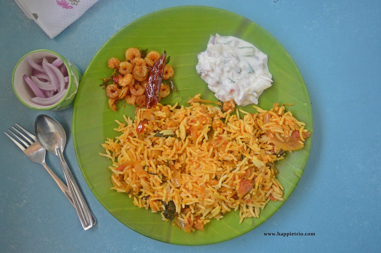 Prawn Dum Biryani - Cook with Sharmila