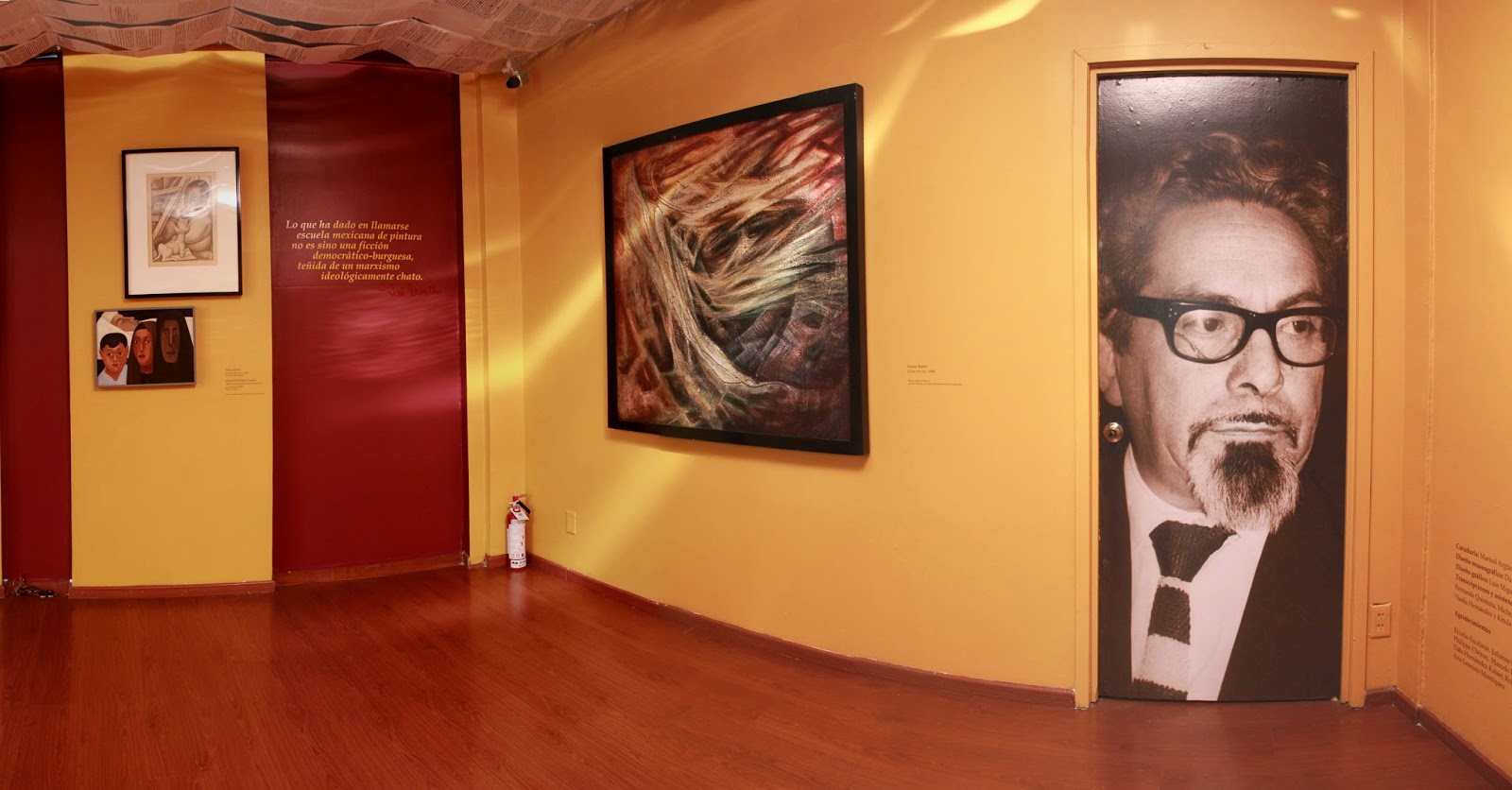 Exposición en homenaje a José Revueltas en el Museo de Arte Moderno