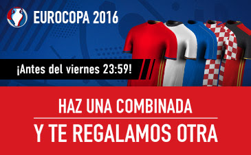 sportium combi Eurocopa ganes o pierdas regalo otra 10 euros hasta 3 junio sportium combi Eurocopa ganes o pierdas regalo otra 10 euros hasta 3 junio