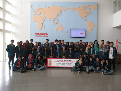 PABRIK YAKULT MOJOKERTO ( YAKULT MOJOKERTO FACTORY ): Kunjungan