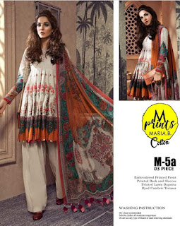 M Print Maria B Cambric Pakistani Suits Wholesaler