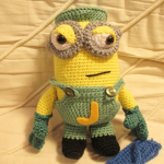 patron gratis minion  amigurumi | free amigurumi patter minion