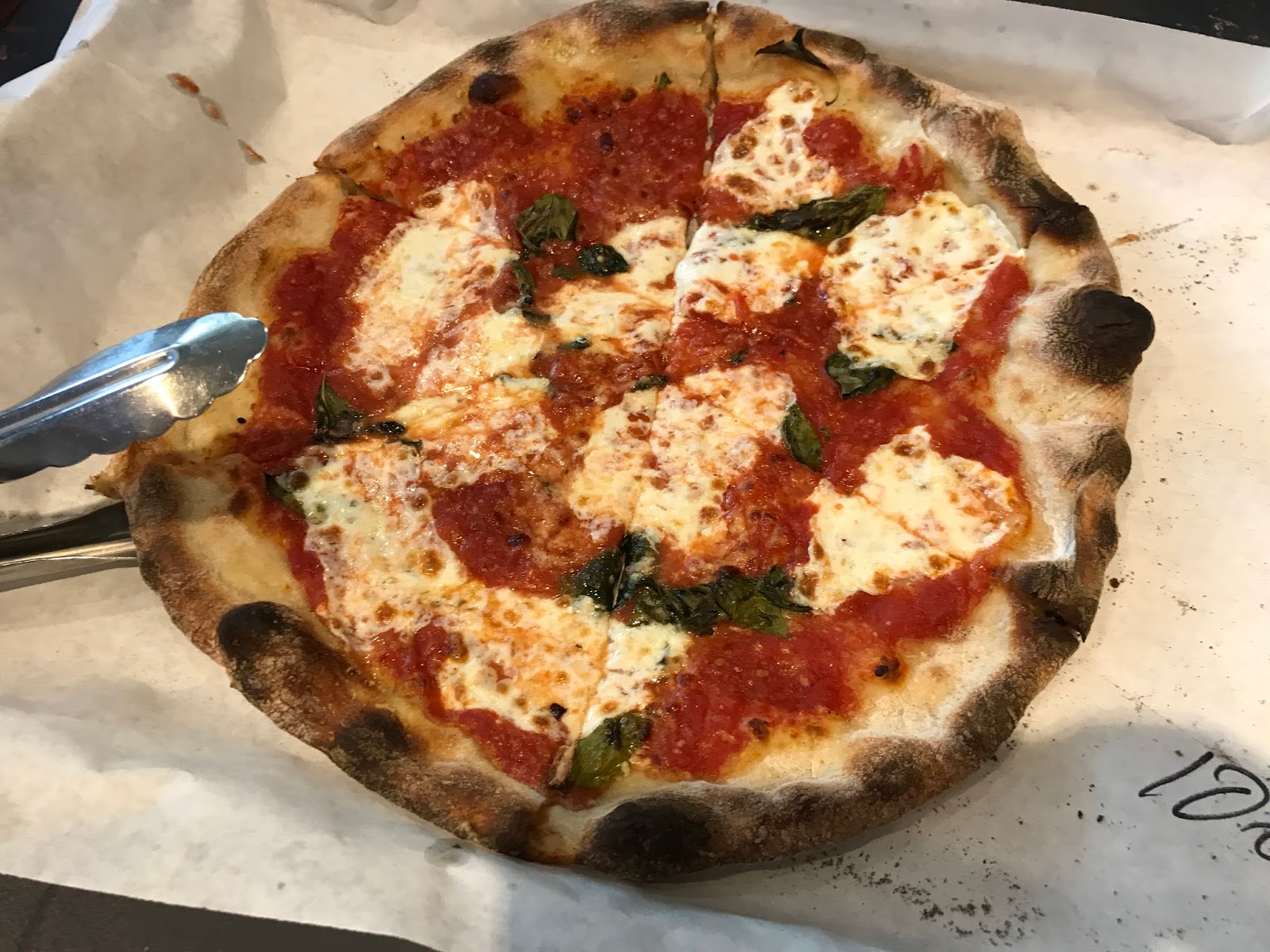 31 Days of Pizza Day 27, 2017 Mercato Tomato Pie (Newark, NJ)