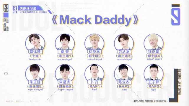 daddy mack final idol producer