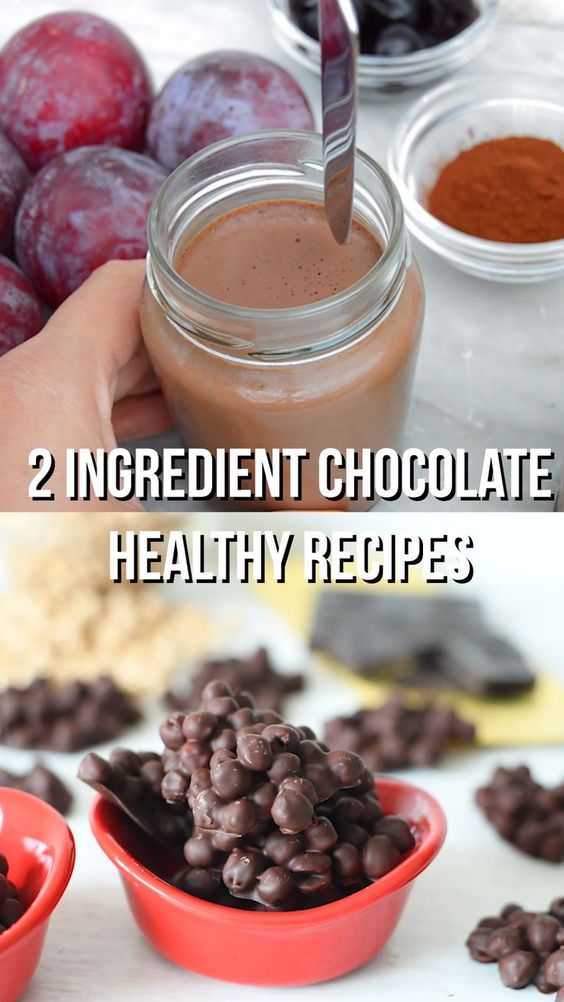 2-Ingredient Chocolate Recipes - Food Easy Father