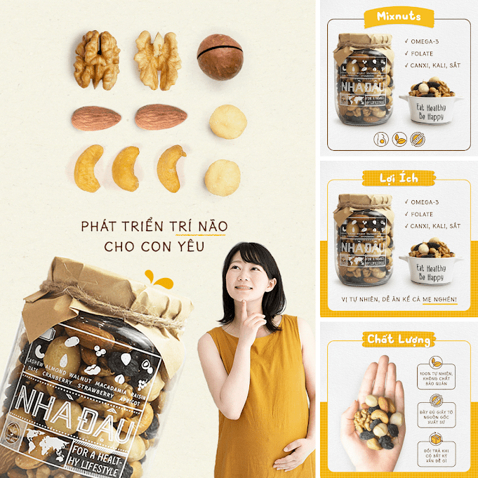 [A36] Phụ nữ mới mang thai ăn Mixnuts có tốt không?