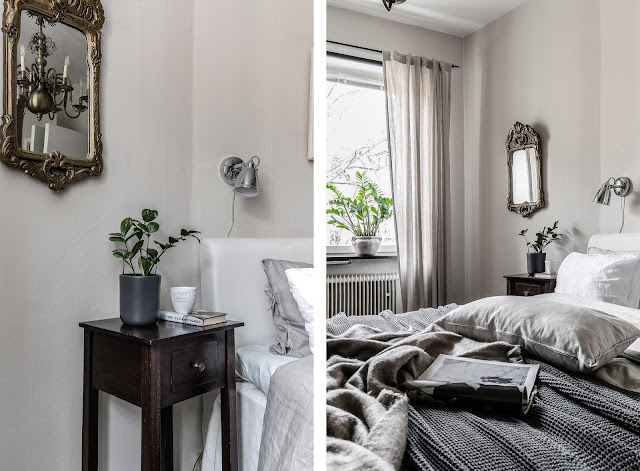 A Swedish apartment with beautiful interiors