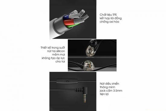 Tai nghe có dây Remax WK Y22