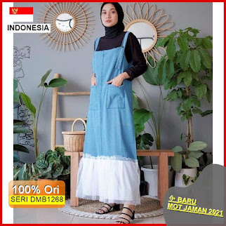 DMB1268 JUMPSUIT OVERALL CARDIGAN 1KG MUAT 3PCS MOZY OVERALL OVERALL LONG JEANS LONG OVERALL JEANS WANITA BARU 2021