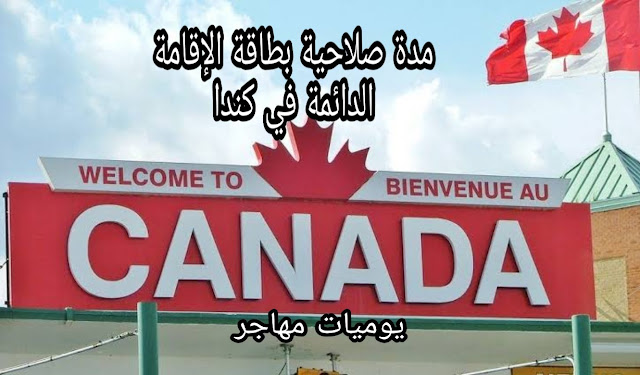 تجديد بطاقة الإقامة الدائمة في كندا