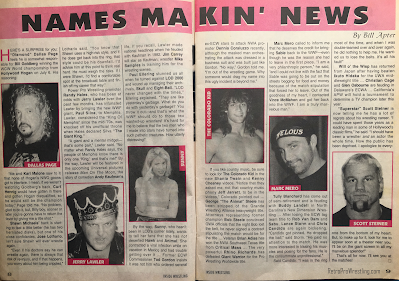 Inside Wrestling  - November 1998 - Names Makin' the News with Bill Apter