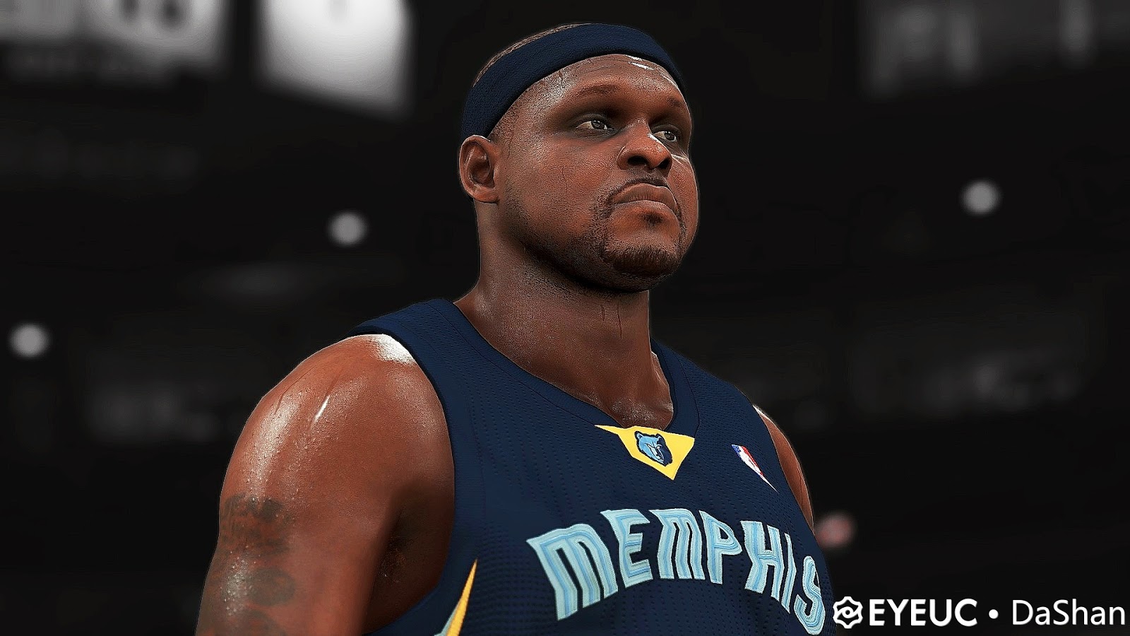 Zach Randolph Cyberface and Body Model By DaShan [FOR 2K20] - NBA 2K