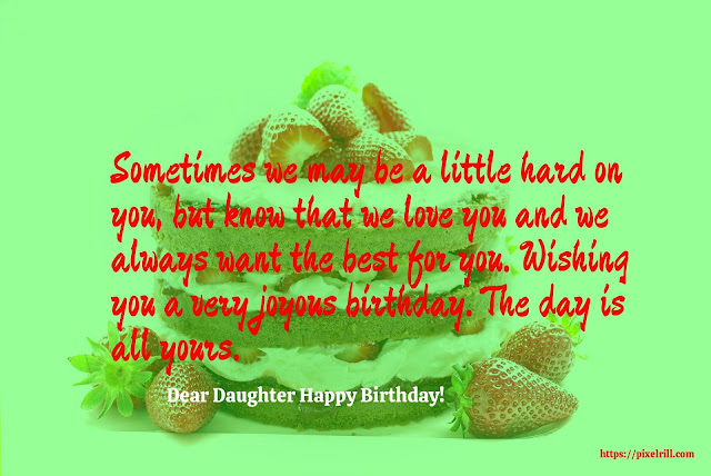 Birthday Greetings for Daughter Daughter Birthday Card