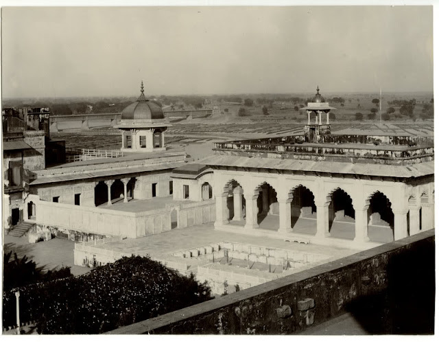 c.1900+PHOTO+INDIA+THE+FORT+AGRA
