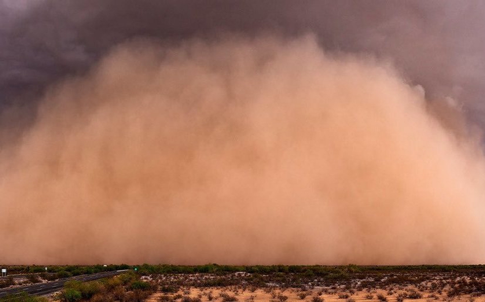 Polvo del Sahara afectó calidad del