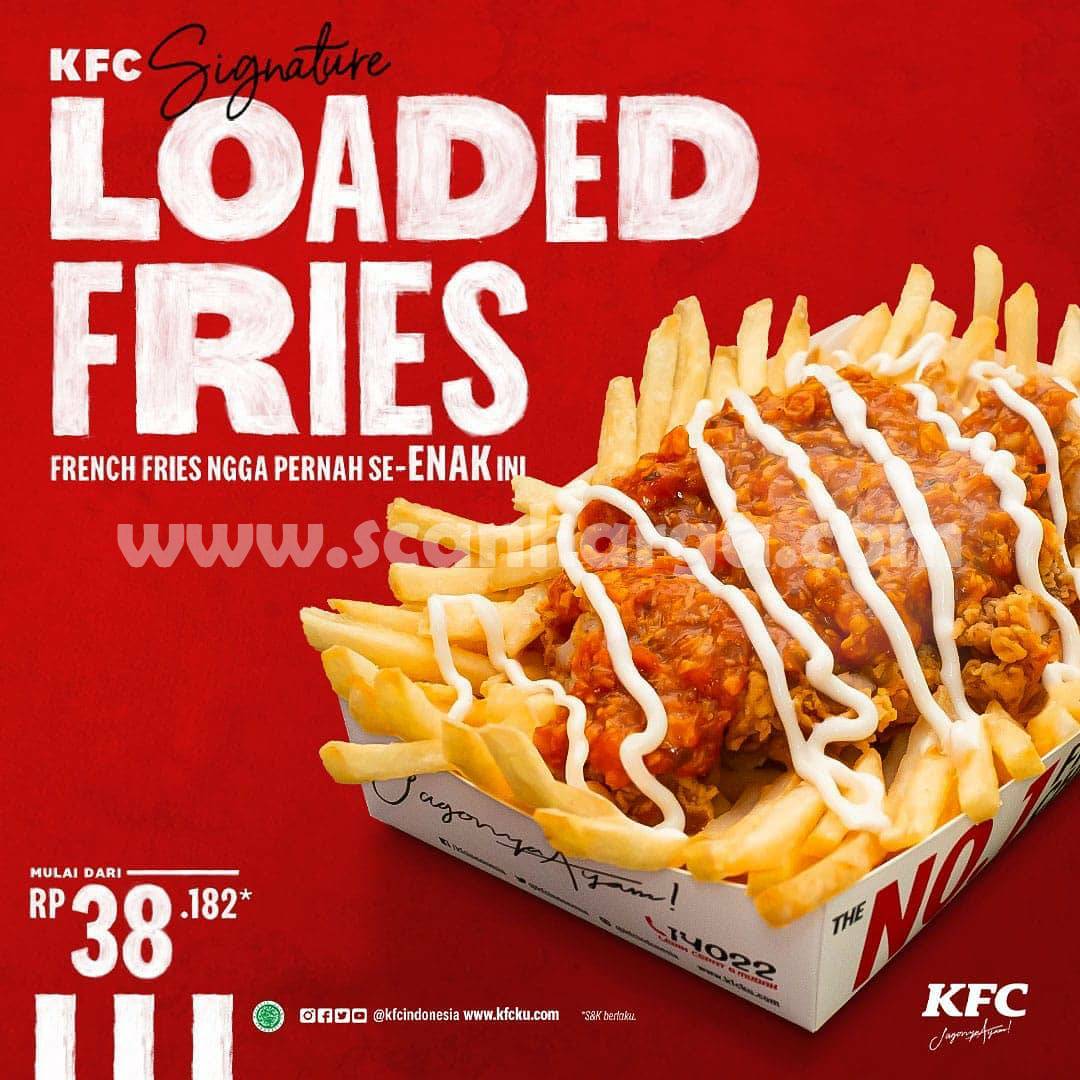 Harga Promo KFC SIGNATURE LOADED FRIES