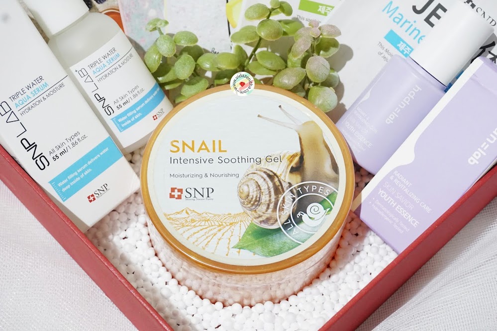 REVIEW SNAIL INTENSIVE SOOTHING GEL (NEW AND IMPROVED FORMULA) VIDA