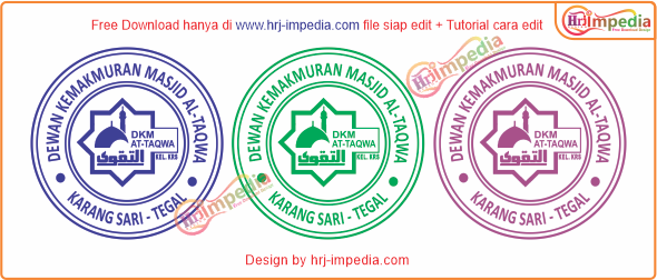 Contoh Stempel Dkm Dewan Kemakmuran Masjid Contoh Stempel Panitia Masjid Contoh Stempel Pengurus Masjid Download Kumpulan Design Template Stempel Lengkap Format Cdr Siap Edit