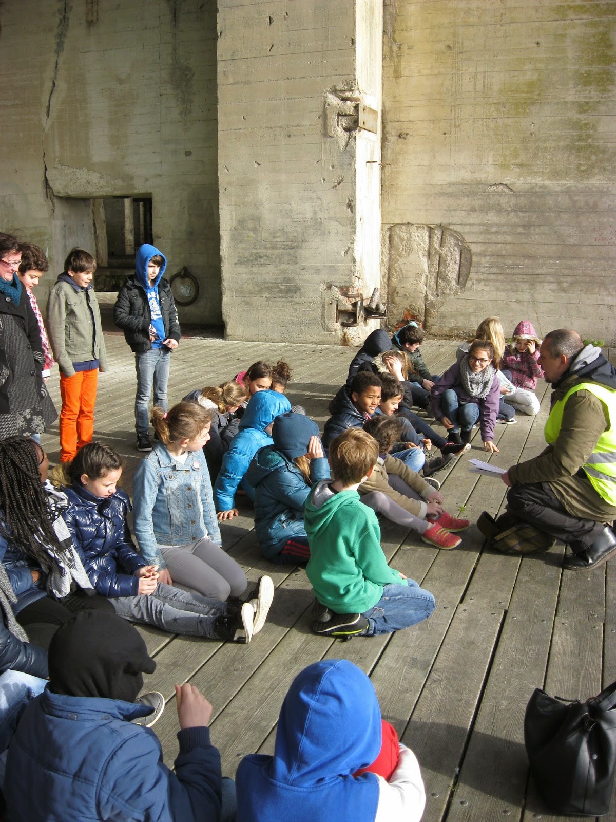 École élémentaire Jean Jaurès SaintNazaire Visite de la base sous