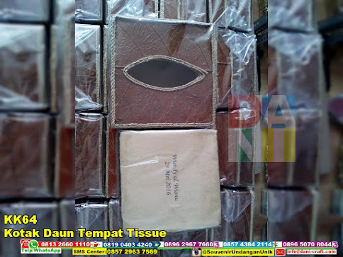 jual Kotak Daun Tempat Tissue