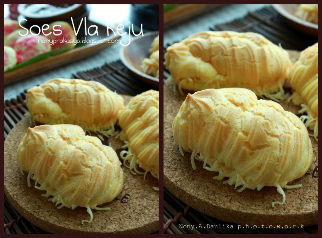 Nony Aska Daulika Blog Soes Vla Keju (Cheese Pastry Cream Choux Pastry)