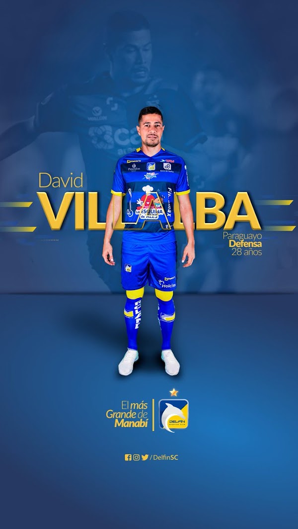 Oficial: Delfin SC ficha a David Villalba