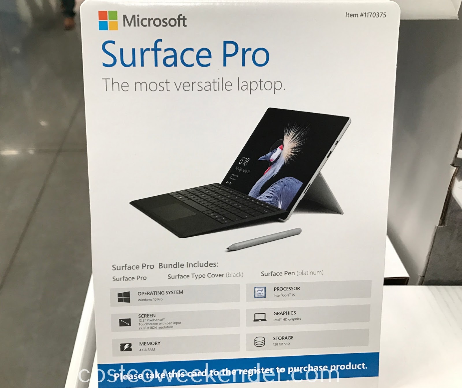 Microsoft Surface Pro Bundle Costco Weekender
