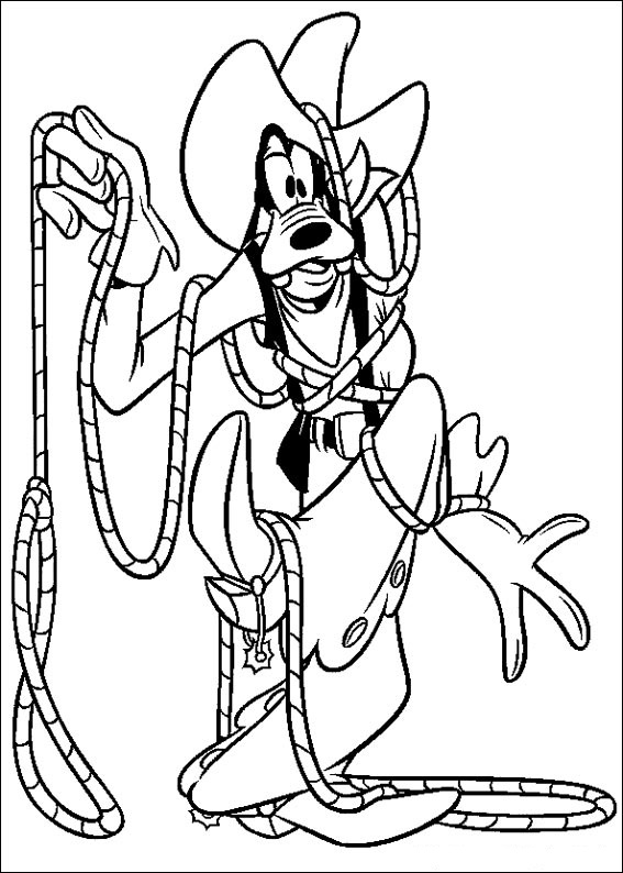 Fun Coloring Pages: Disney Goofy Coloring Pages