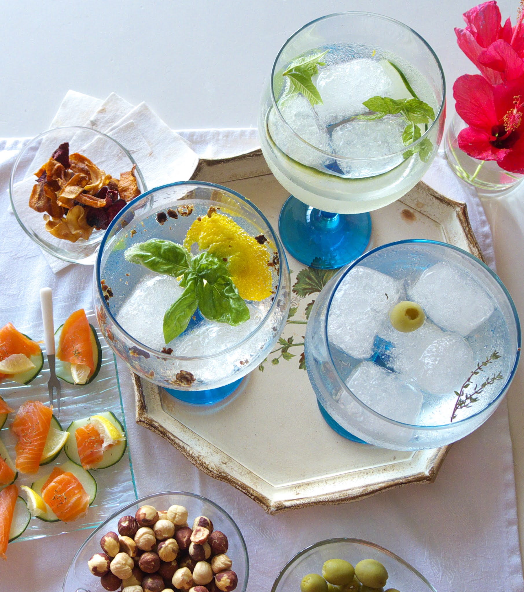 MY KITCHEN IN SPAIN GIN TONIC, THE SPANISH WAY