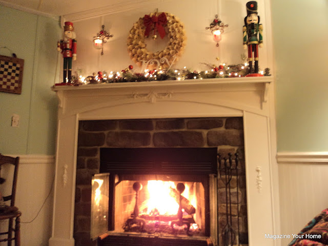 Magazine Your Home: Relaxing by the Fire and some easy crafts for Christmas