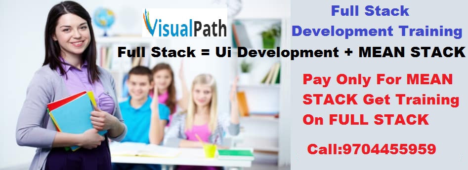 Become a Full Stack Web Developer with Visualpath Training Institute