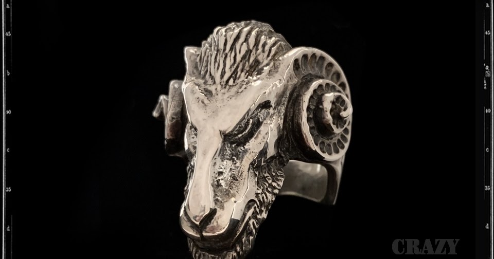 Crazy Pig Designs Japan 山羊座のクレイジーピッグ Ancient Goat Ring