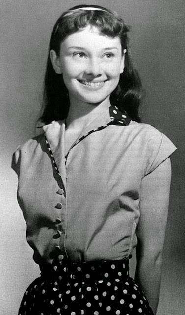 Stunning Image of Audrey Hepburn in 1942 