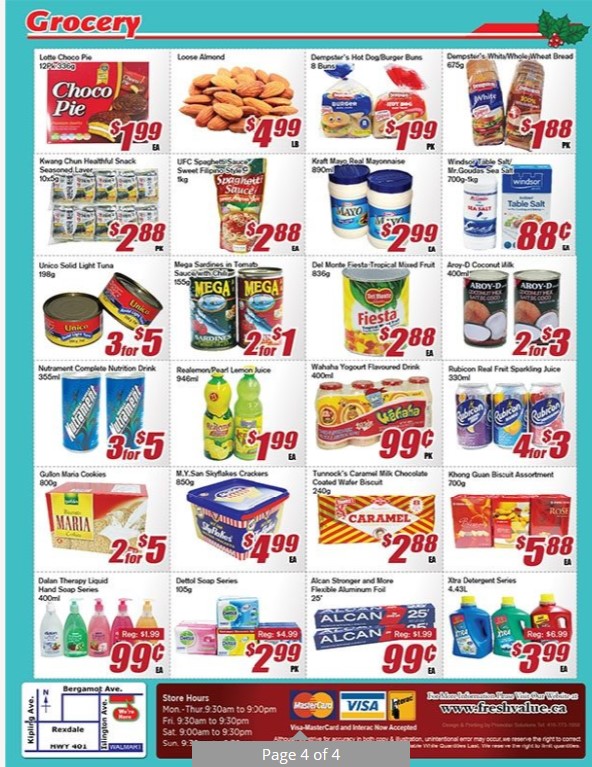 fresh value flyer weekly specials summer sale valid september 1 value fresh flyer