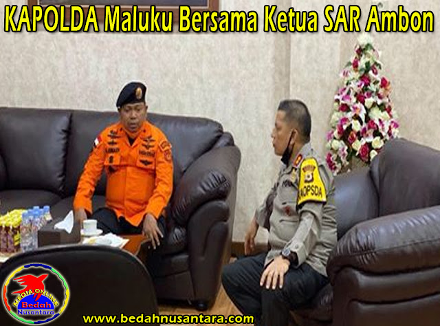 Kapolda Maluku Terima Kunjungan Silaturahmi Kepala SAR Ambon 1 SAR%2Bdan%2BKApolda
