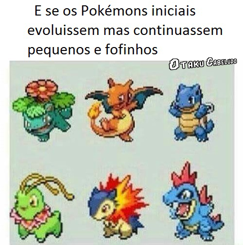 Otaku Cabeludo: E se todos os Pokémons fossem do tipo fire/fighting?