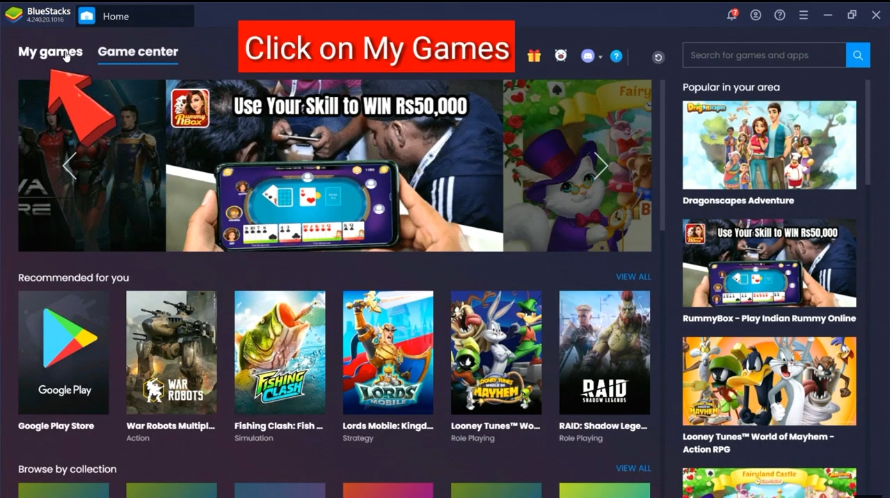 How to import files from PC to Bluestacks
