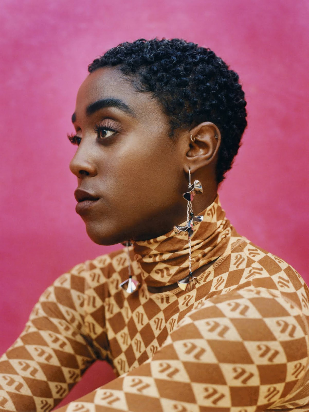 SMILE: Lashana Lynch in Porter Edit 4th October 2021 by Kennedi Carter SMILE: Lashana Lynch in Porter Edit 4th October 2021 by Kennedi Carter