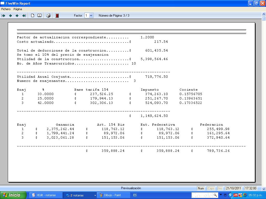 ISR por Enajenación de Bienes Inmuebles