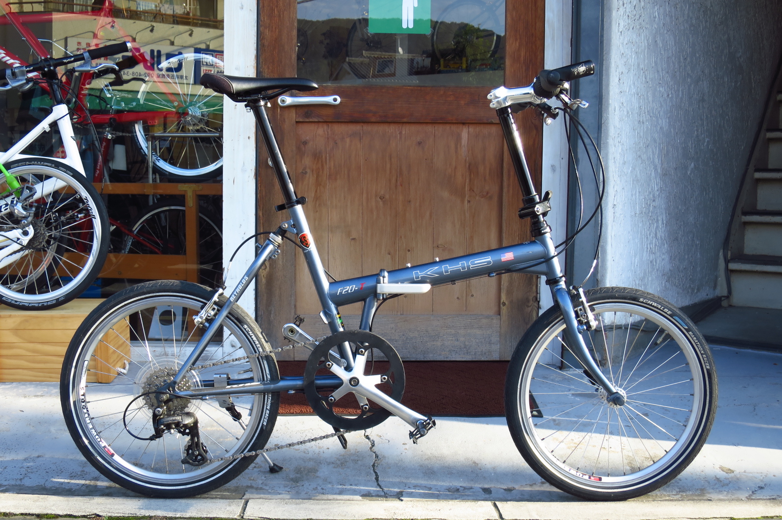 ☆￥35000☆ 折りたたみ自転車 B420 美品 KHS F20-T 1回使用【20インチ 】