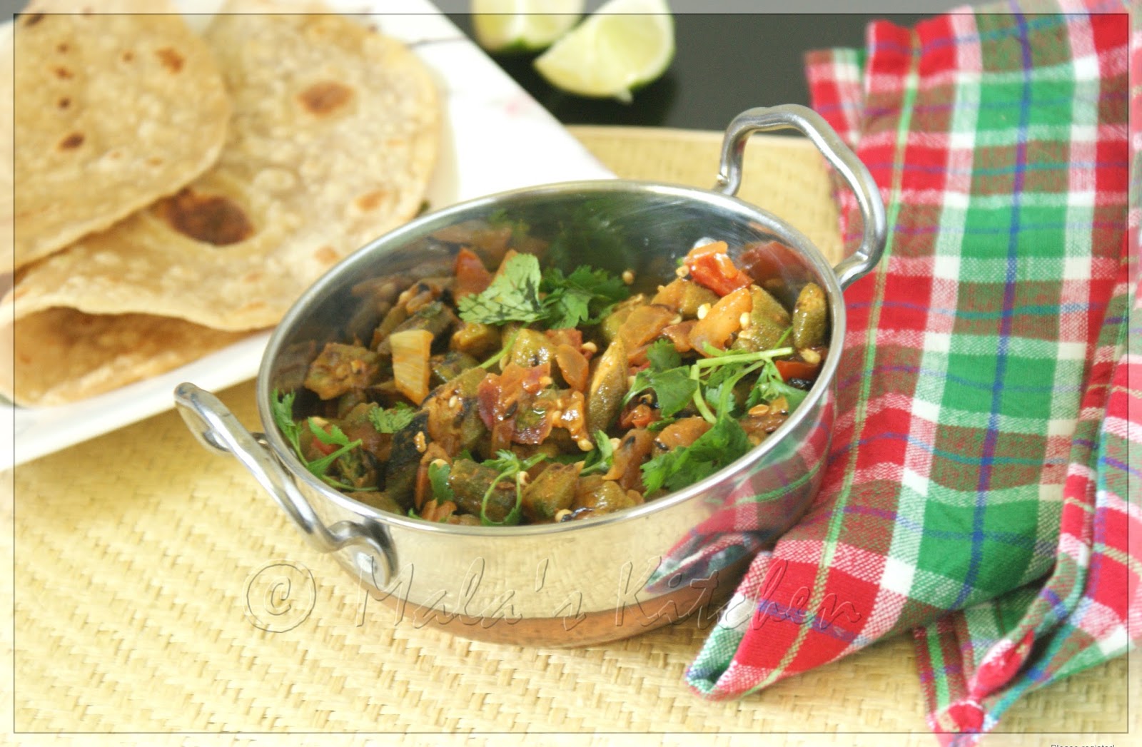 Bhindi Sabzi MalasKitchen