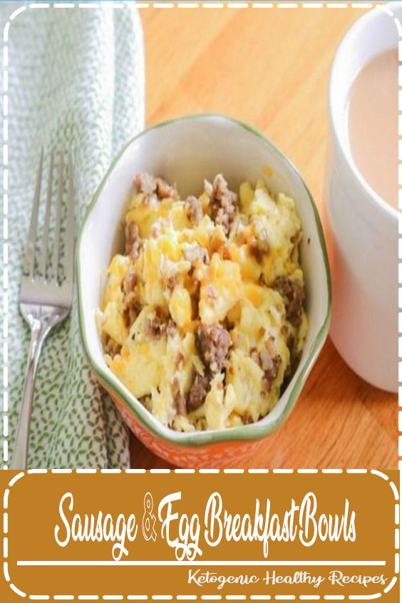Sausage & Egg Breakfast Bowls - Healthy Food Delicious