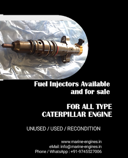 Caterpillar marine diesel engine Fuel injectors, nozzle, fuel pipe, cat, c7, c8, c9, C18, C15, 3406, 3408, 3508, 3412