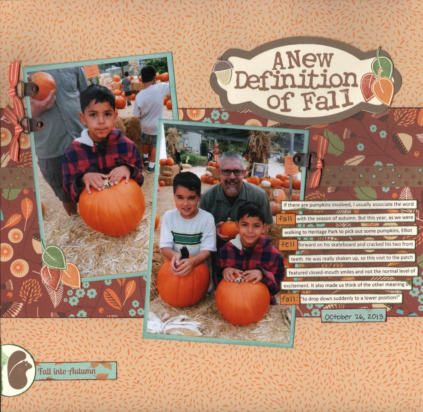 Even More Scrapping!: A New Definition of Fall Layout