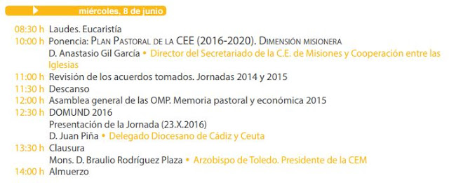 OMP, misioneros, Juan Piña