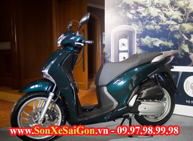 Mẫu sơn xe Honda Sh màu xanh rêu cực đẹp - SƠN XE SÀI GÒN - Sơn xe máy ...