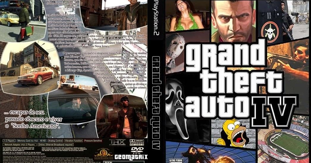 GTA 4 PT BR PS2 ~ MC RICARDO EXPRESS