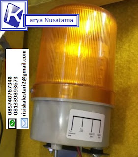 Lampu Pabrik Rotary LED 4inch Kuning